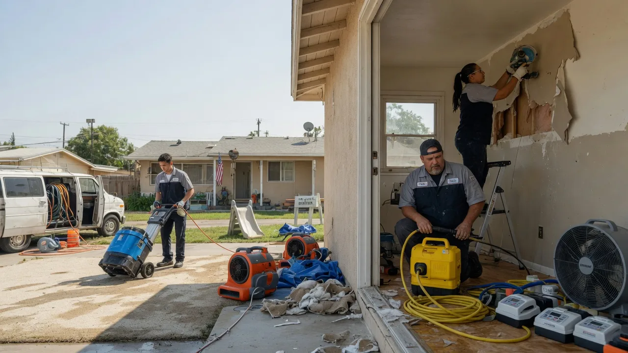 Water Damage Restoration in Fowler, CA near me